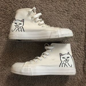 RIPNDIP White High Tops